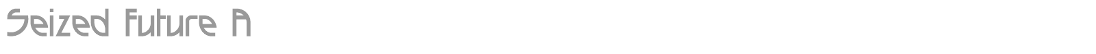 Seized font preview